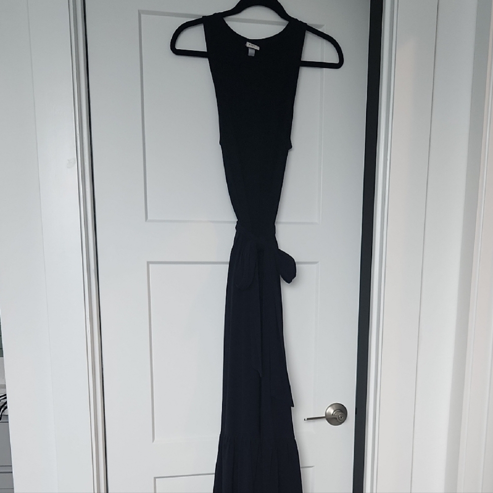 a new day Black Sleeveless Maxi Dress